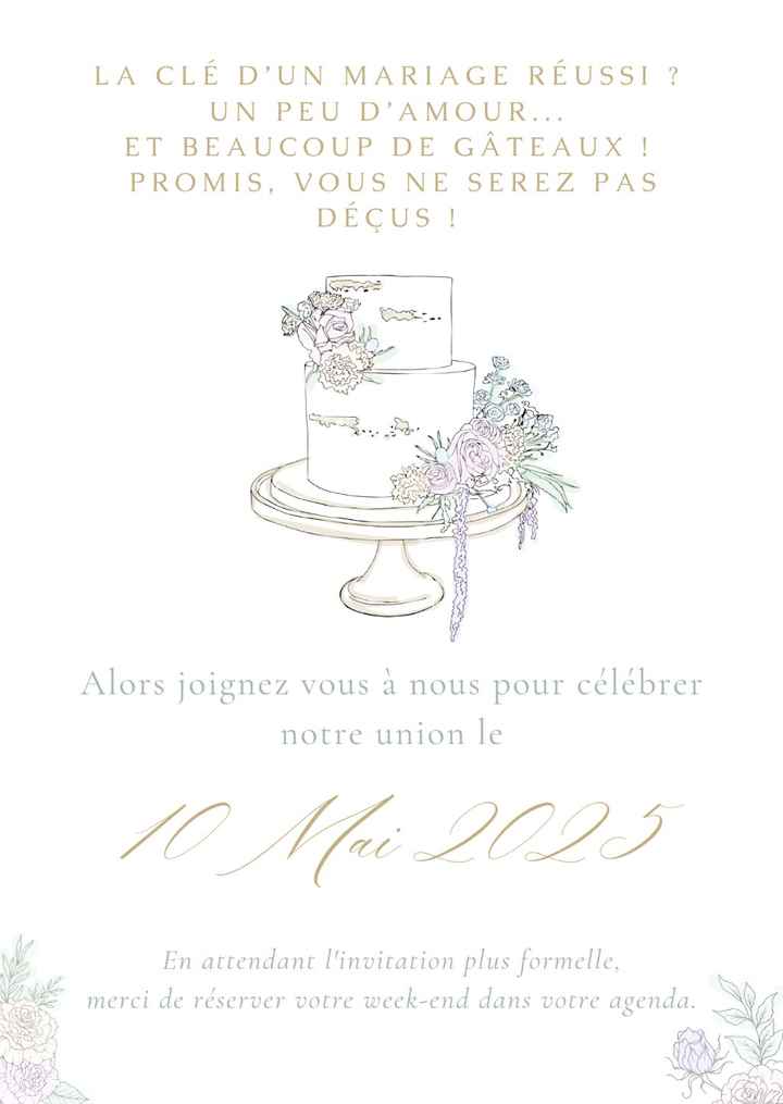 Détails faire part - 1