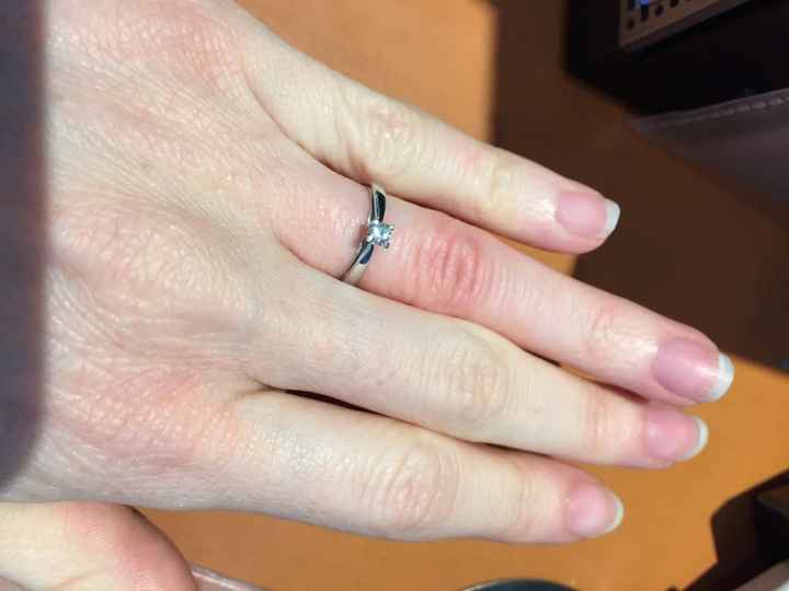 Avez-vous influencé votre futur pour qu'il achète un bague de fiançailles qui vous plaise ? - 1