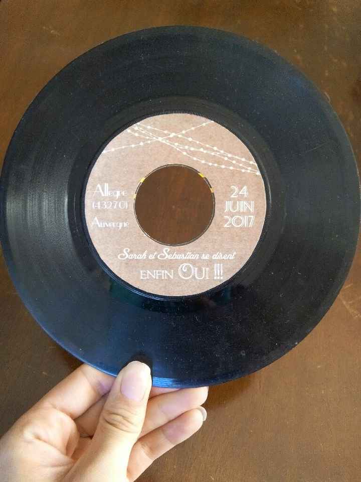 Faire-parts vinyles (suite : verso !) - 3