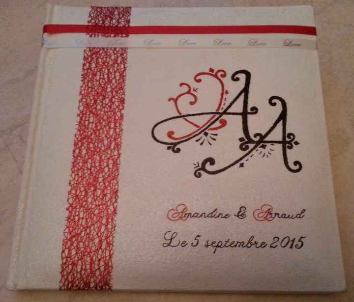 Notre livre d'or diy - 1