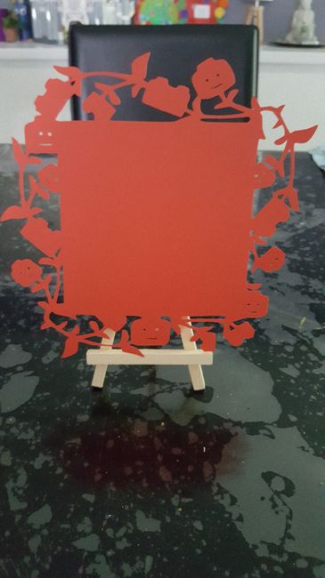 Support Menu pour les tables