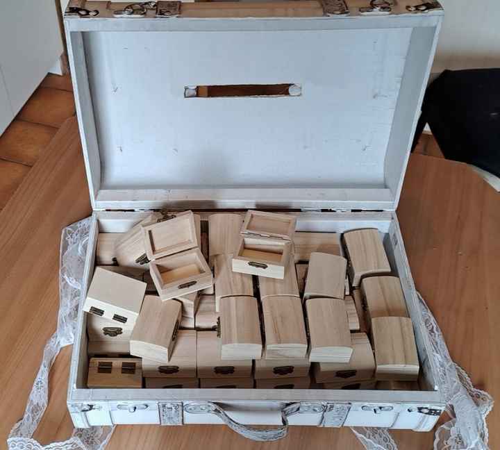 Reçu Valise urne et porte "dragée" - 2