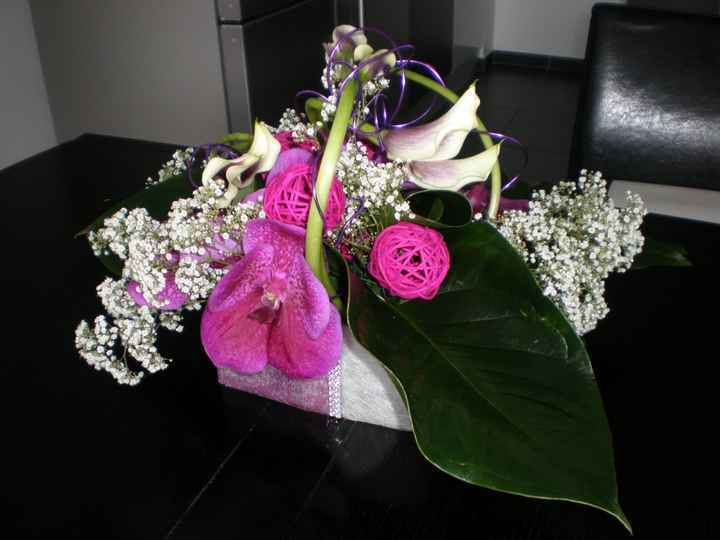 notre centre de table