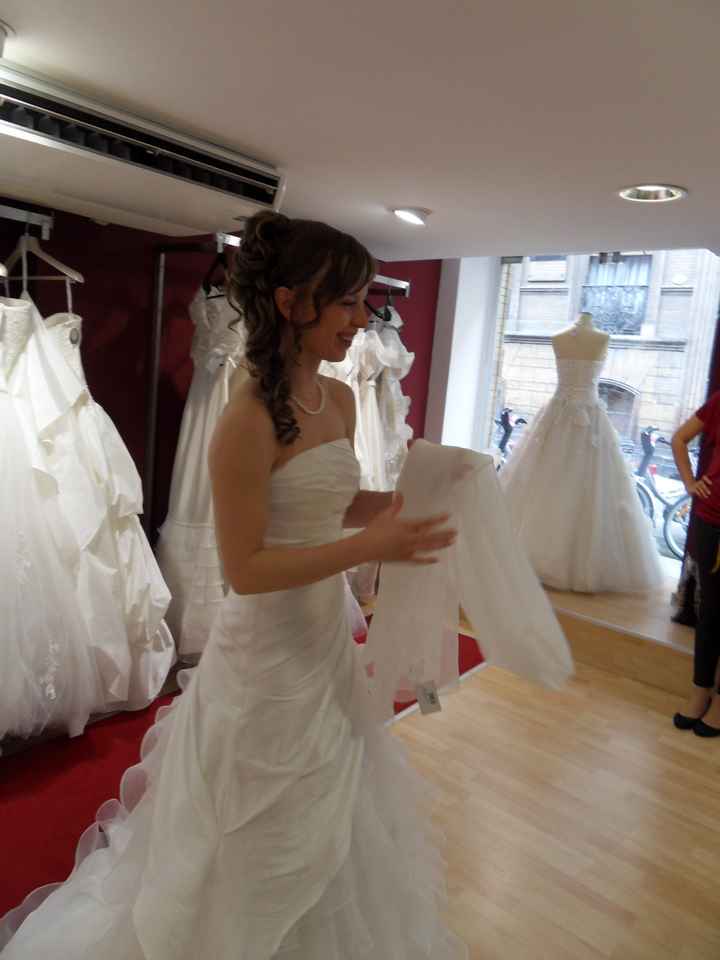 Essayage coiffure et robe