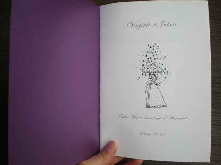 notre livret de messe