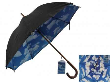 parapluie ciel bleu