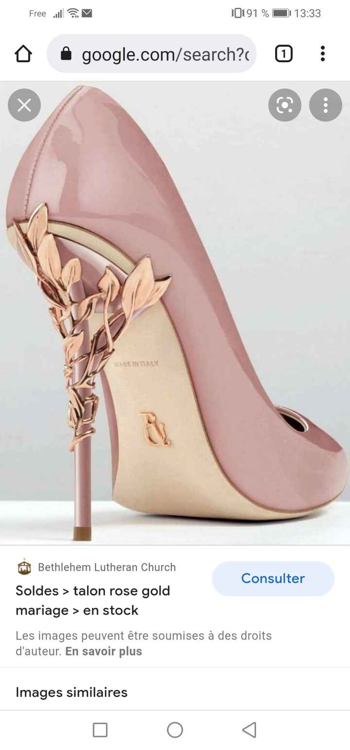 Chaussures roses - 1