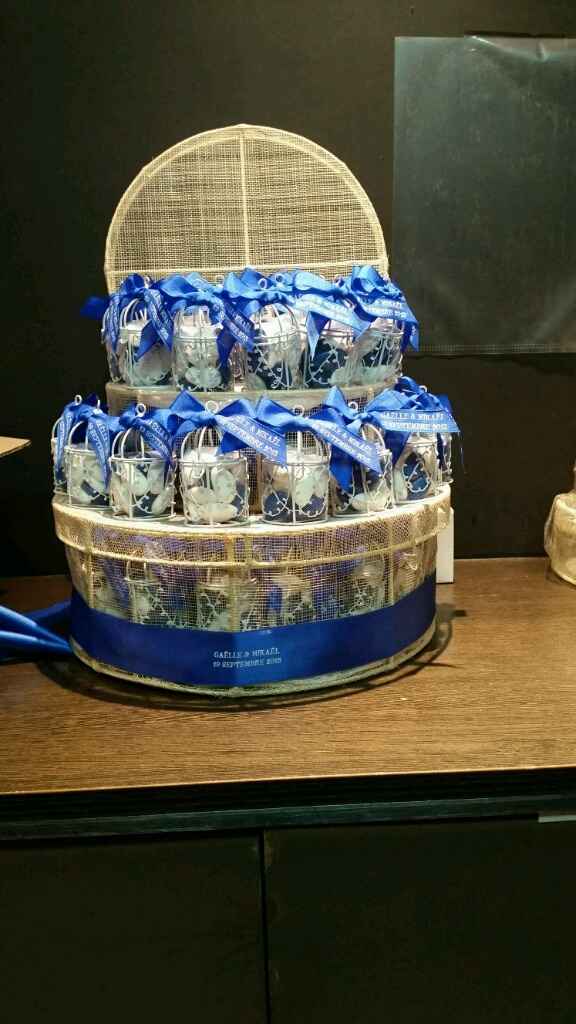 Presentation dragées et livre d'or - 4