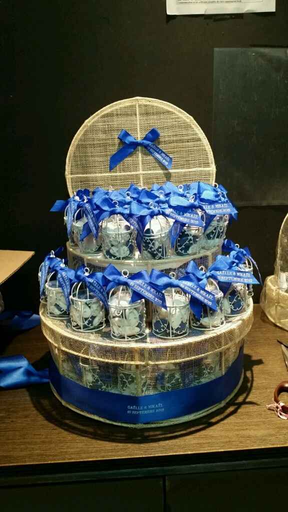 Presentation dragées et livre d'or - 5