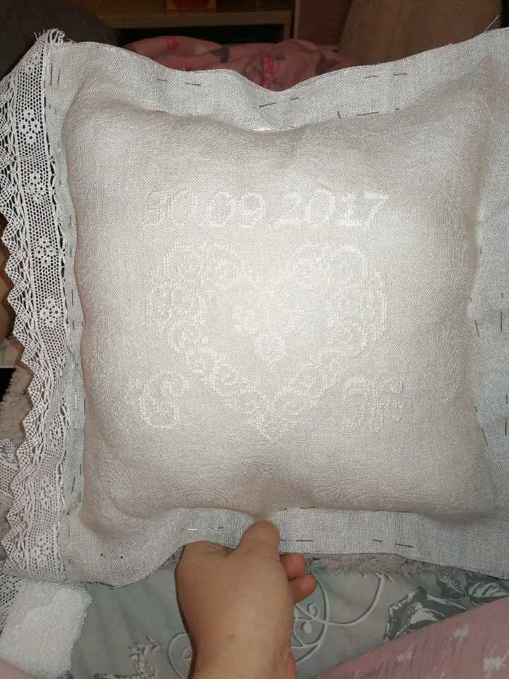 Coussin d alliances - 1