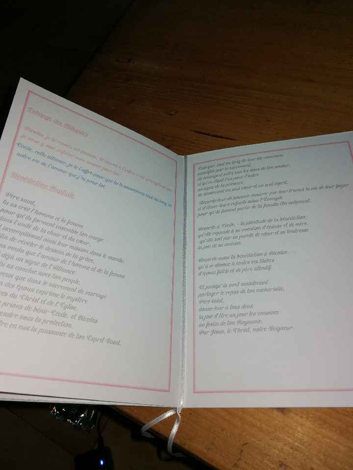 Hier grosse journée aujourd hui prise de tête livret de messe - 5