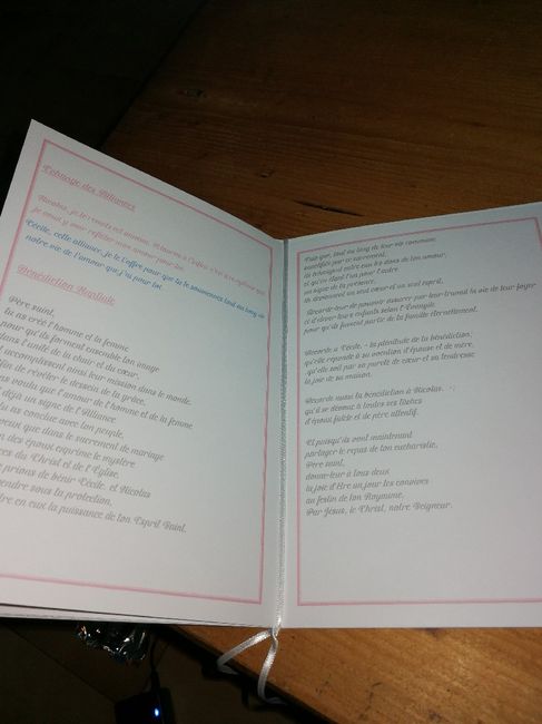 Hier grosse journée aujourd hui prise de tête livret de messe - 5
