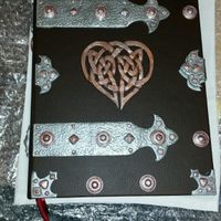 Presentation dragées et livre d'or - 2