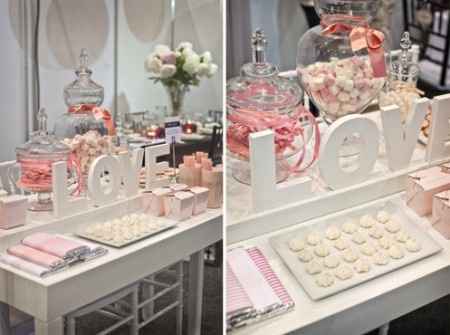 candy bar & Sweet table