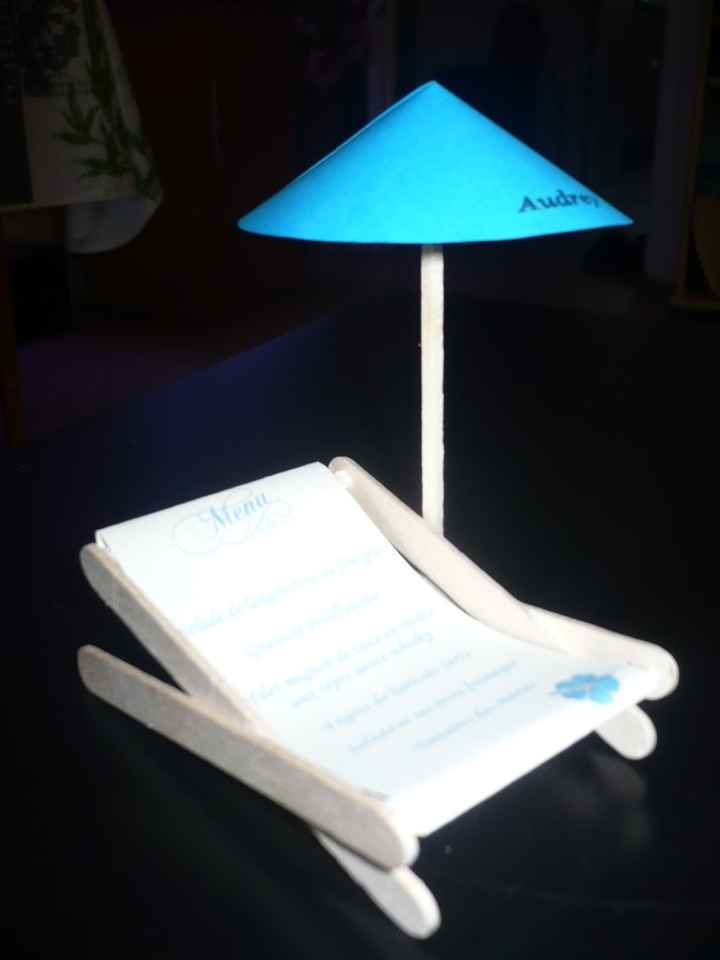 Menu mini transat