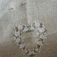 Premier diy : coussin d'alliances  - 1