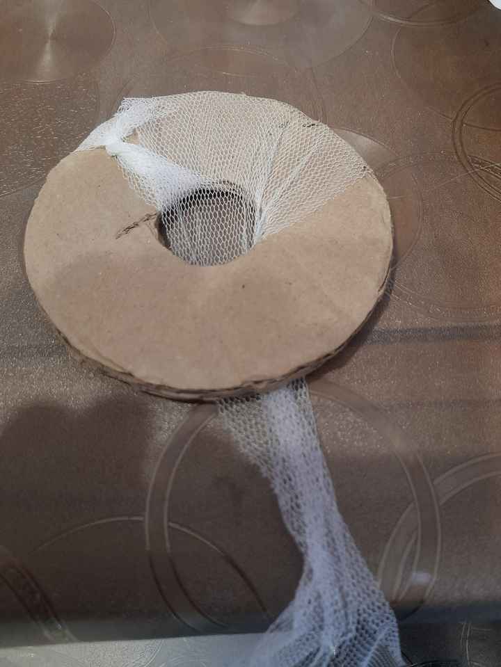 Pompons tulle voiture - 4