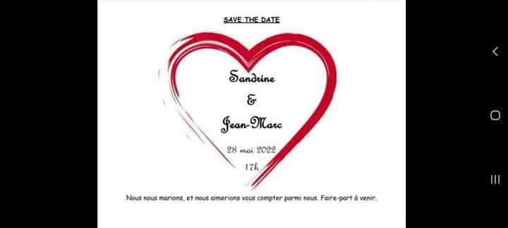 Save the date - 1