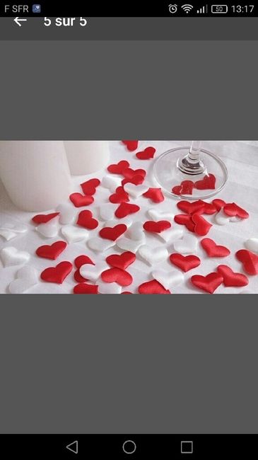 Premier achat de déco pour le mariage. - 1