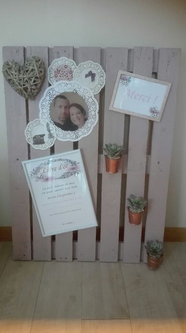 Tableau urne et livre d'or 1