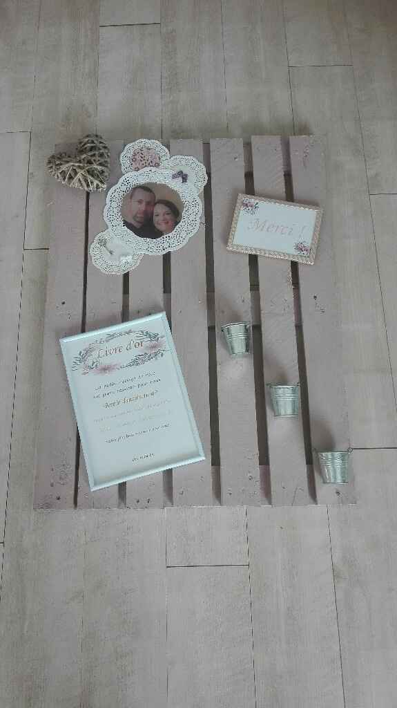 Diy panneau livre d'or - 1