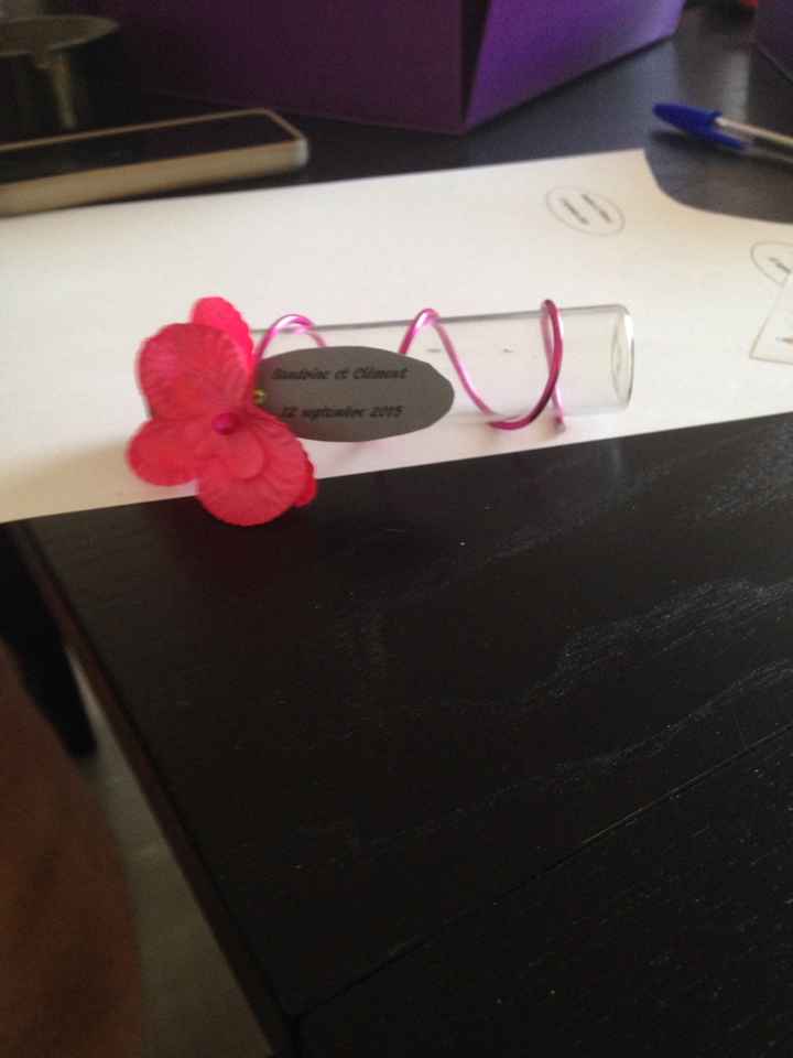 Mes éprouvettes à dragées - 1