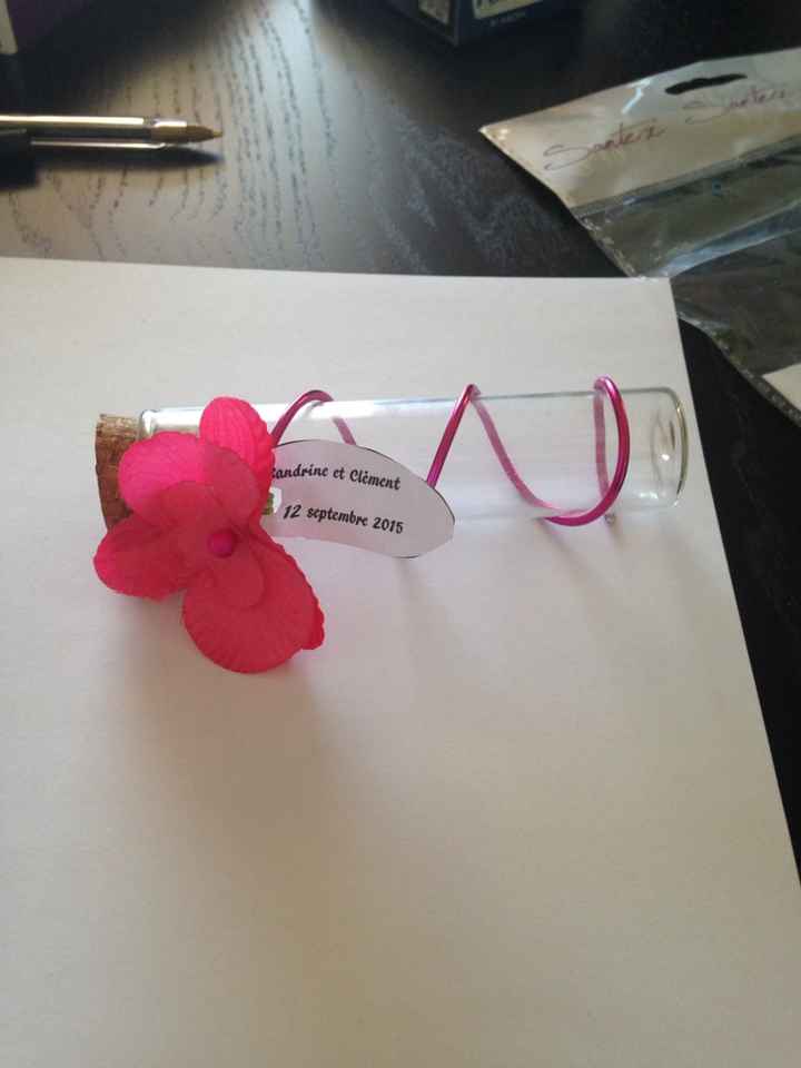 Mes éprouvettes à dragées - 2