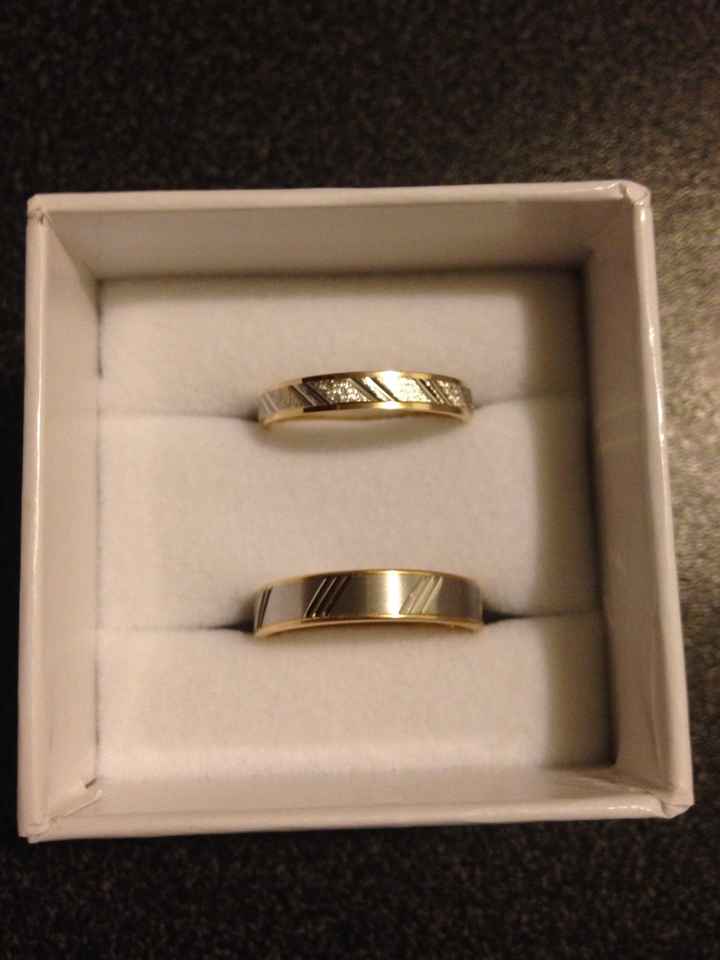 Nos alliances..... super surprise - 1