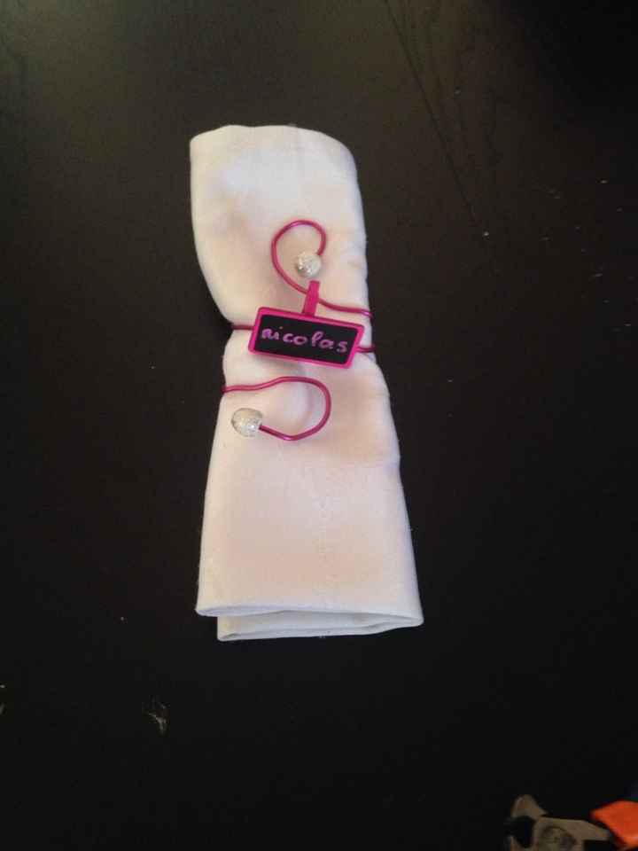 Essai ronds de serviettes marque place diy - 1