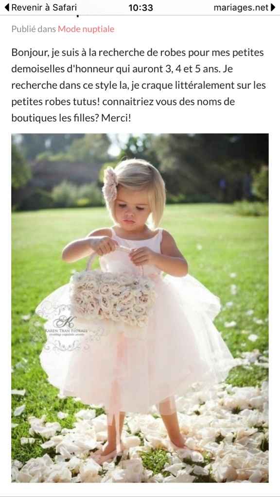 Tenue enfants d'honneurs - 3