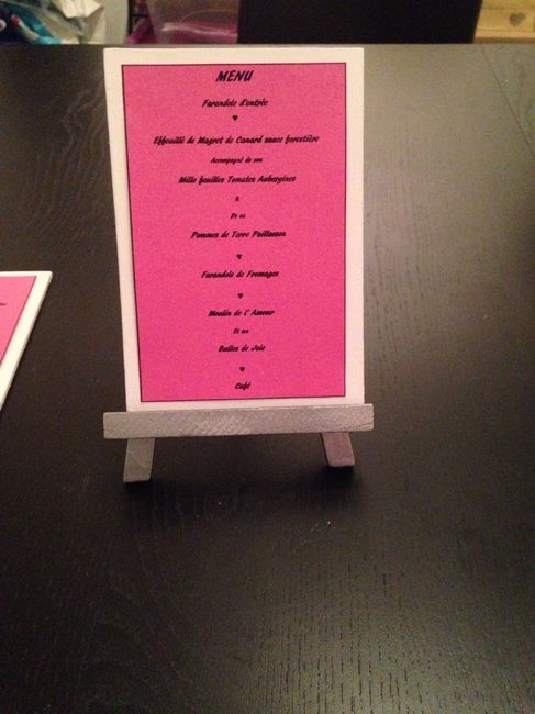 Nos menus diy - 1