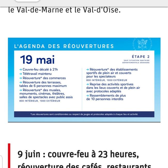 Calendrier covid - 2