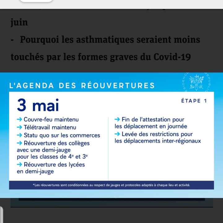 Calendrier covid - 1