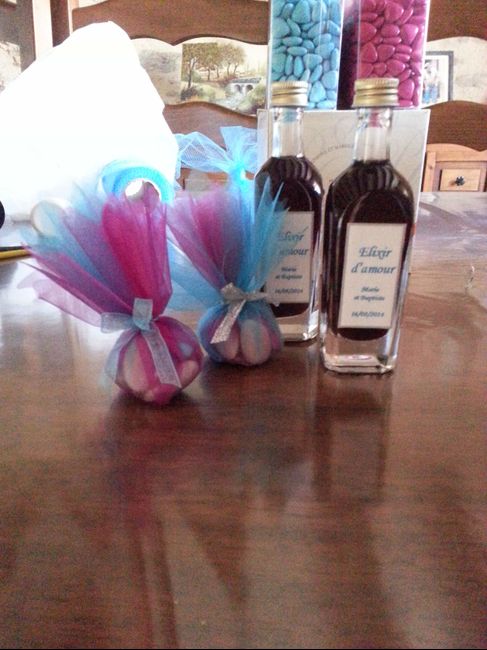 Fioles et ballotins