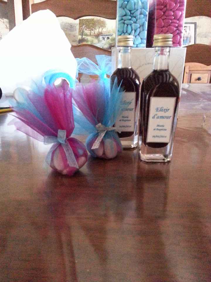 Fioles et ballotins