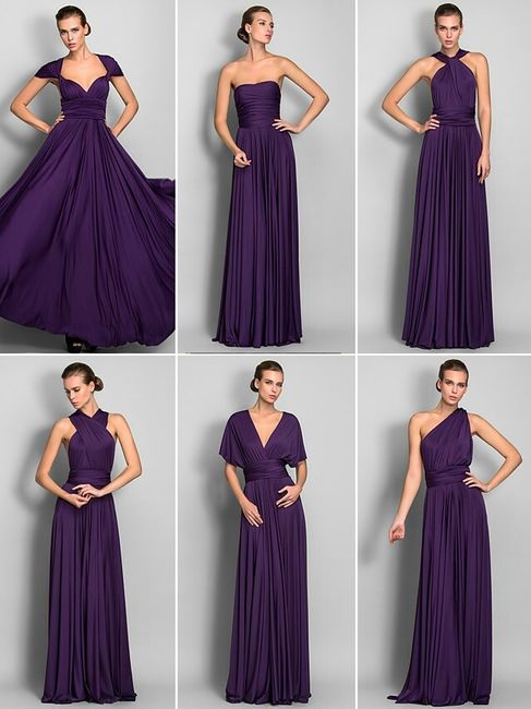 Robes violettes dh reçues !! - 1