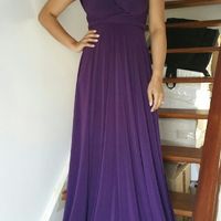 Robe demoiselles d'honneur violettes - 1