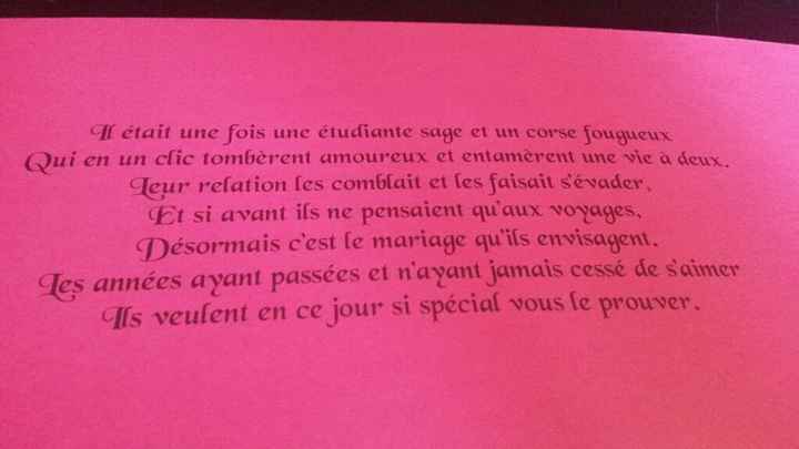 Notre faire-part :) - 2