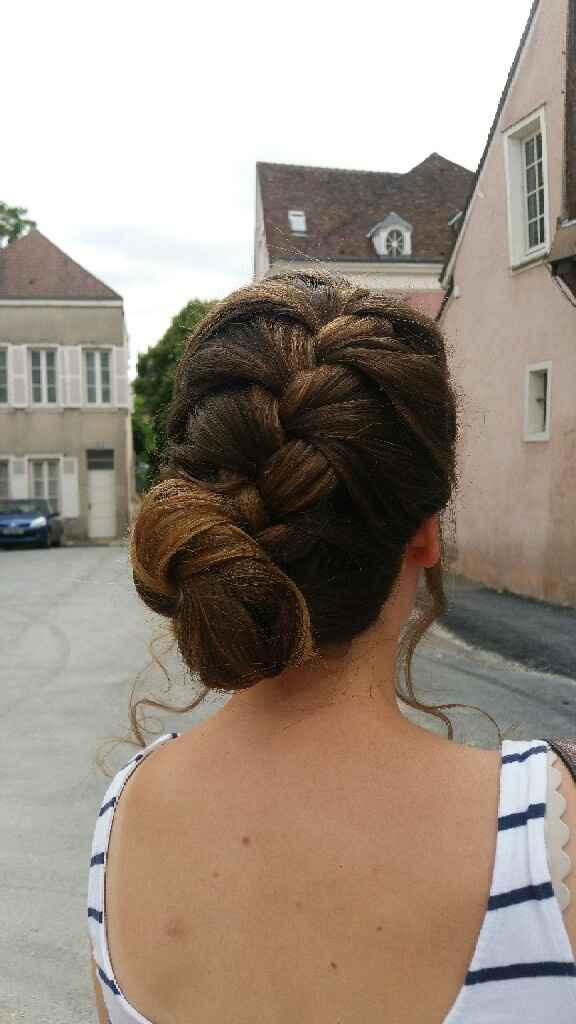 Premiers et derniers essais maquillage et coiffure :  done! - 1