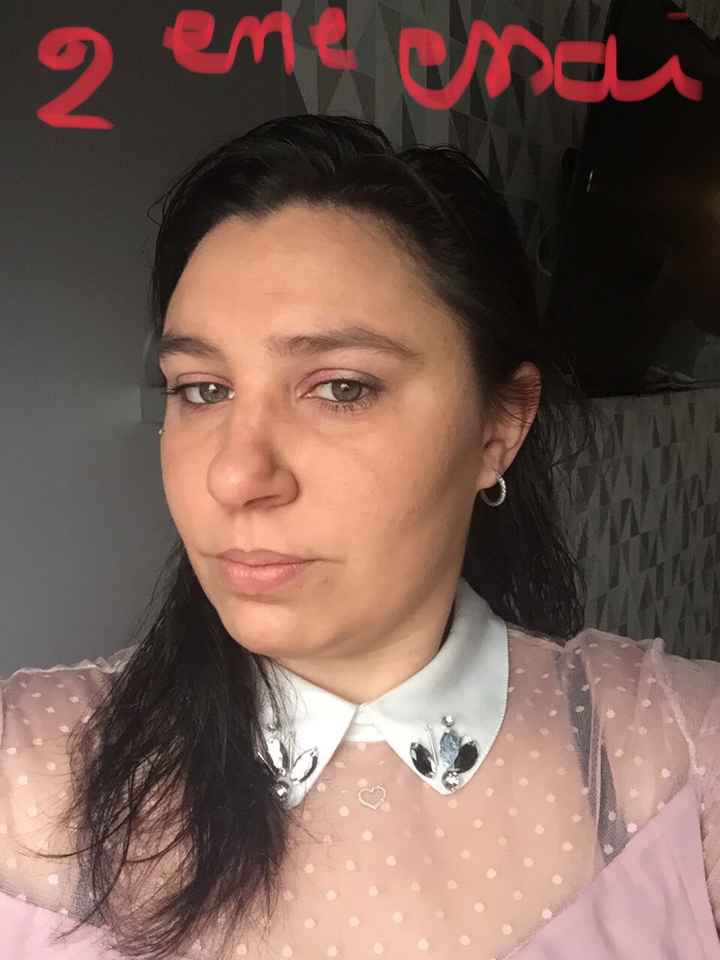 Pour celle qui avait suivi mon post maquillage - 2