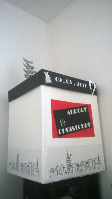 Notre urne DIY