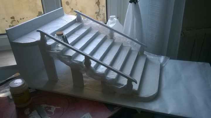 1er essai support à dragées DIY