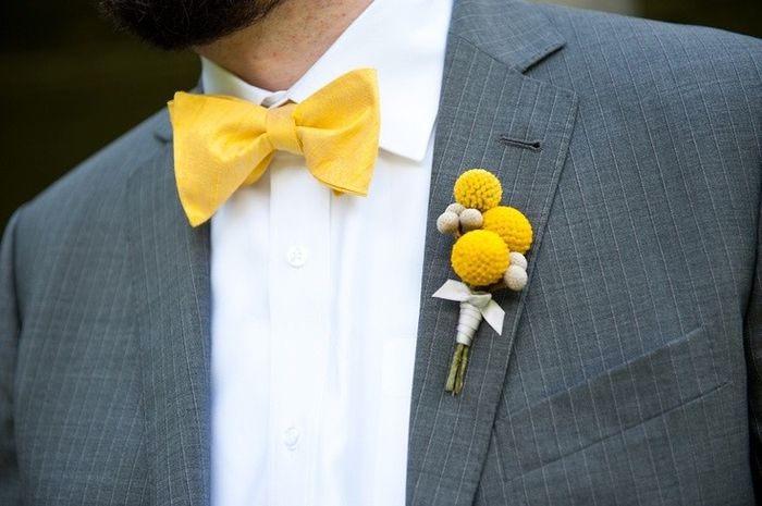 Boutonnière marié 