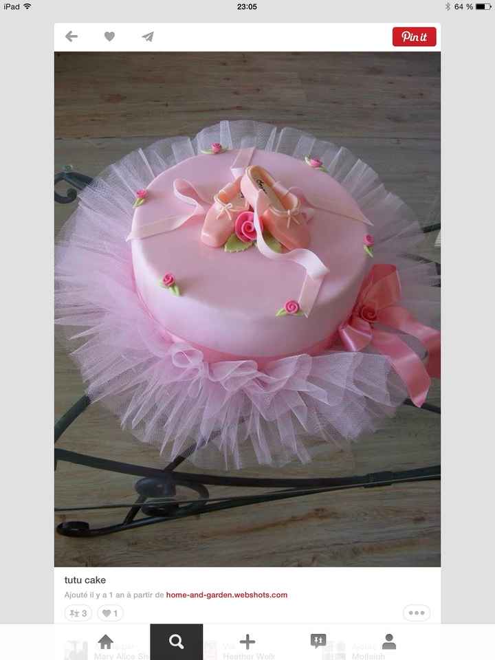 Gateau danse 