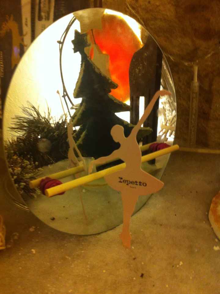 Centre de table danseuse 