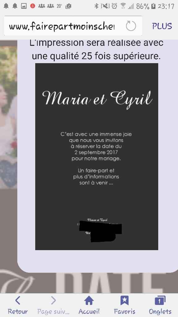 Save the date avis - 2