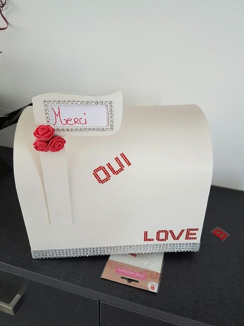 Diy urne boîte aux lettres fini - 3