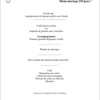 Choix du traiteur - 1