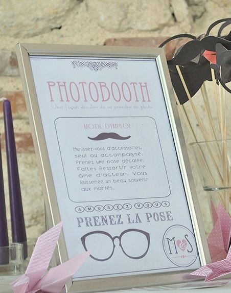 affiche photobooth