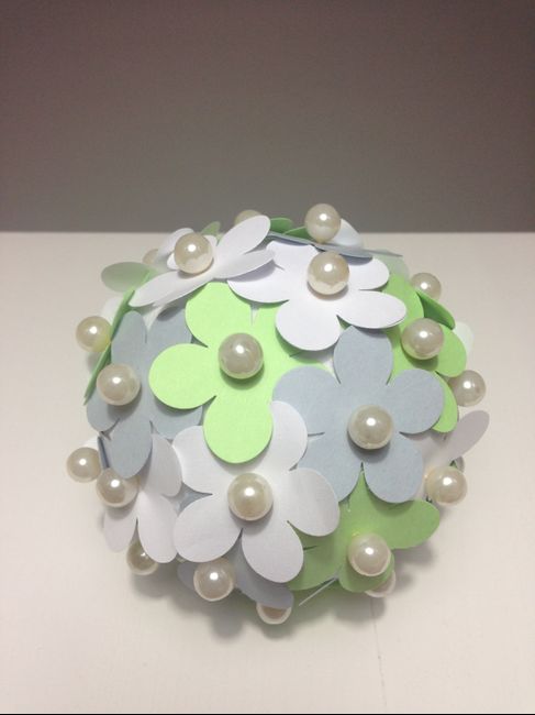 boule de fleurs 